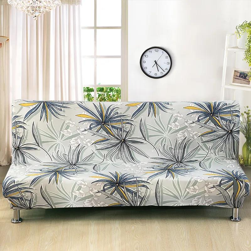 Four Seasons Universal Armless Elastic Sofa Cover Full Package
