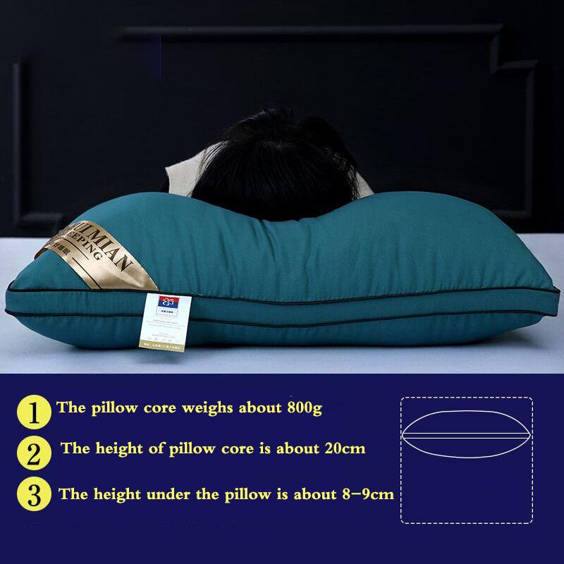 Two Buckwheat Pillow Adult Cervical Spine Pillow Single Dual Purpose Pillow Household Pillows for Bed