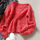 Autumn and Winter Loose Bottoming Shirt Fashion Simple Top European and American Style Young Women's Sweater