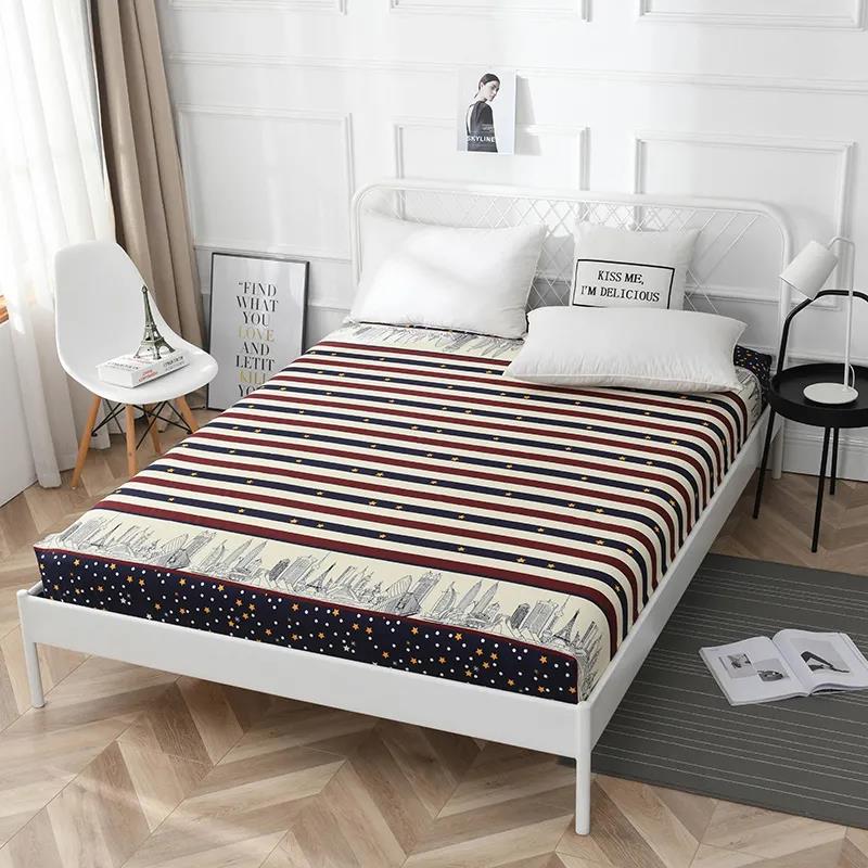 Mattress Cover Cotton Four Seasons Universal Single Piece Simmons Mattress Protection Dust Cover 1.2/1.5/1.8m