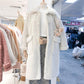 Mink Fleece Faux Fur Coat Women's Winter Mid-length Over-the-knee Lamb Hair Popular Coat