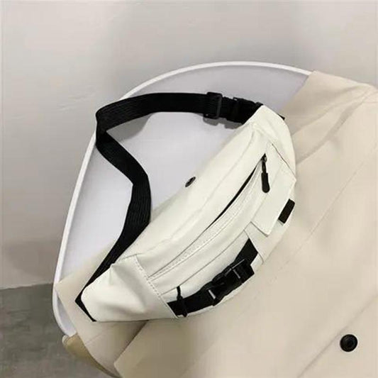Dark Chest Bag Men's and Women's Fashion Retro Messenger Bag All-match Tooling Student Waist Bag