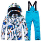 Children's Ski Clothing Suit Outdoor Windproof and Waterproof Two-piece Sportswear Wear-resistant Tooling Snowboard Clothing