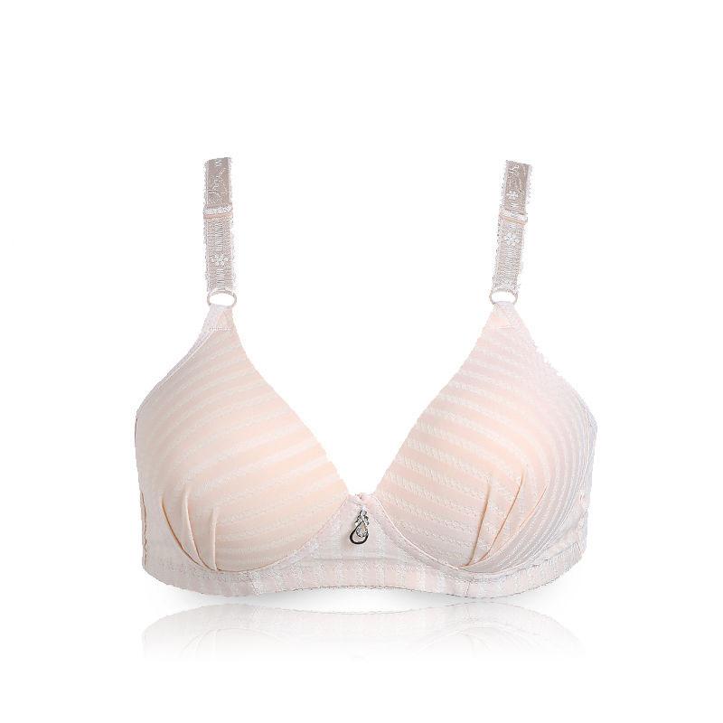 Large Size Thin Bra Without Steel Ring Gather Sexy Bra Women's Underwear