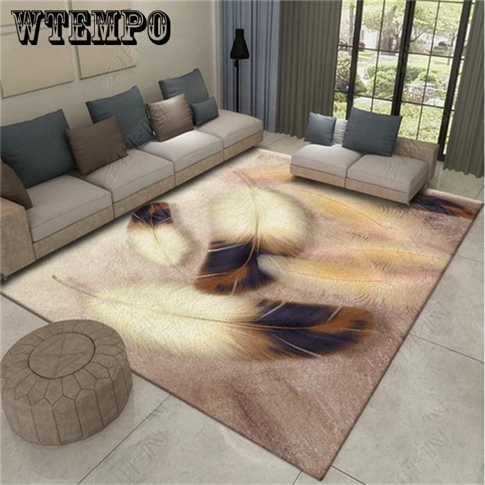 Nordic Style Carpet Geometric Rug Living Room Bedroom Bathroom Computer Chair Floor Mats