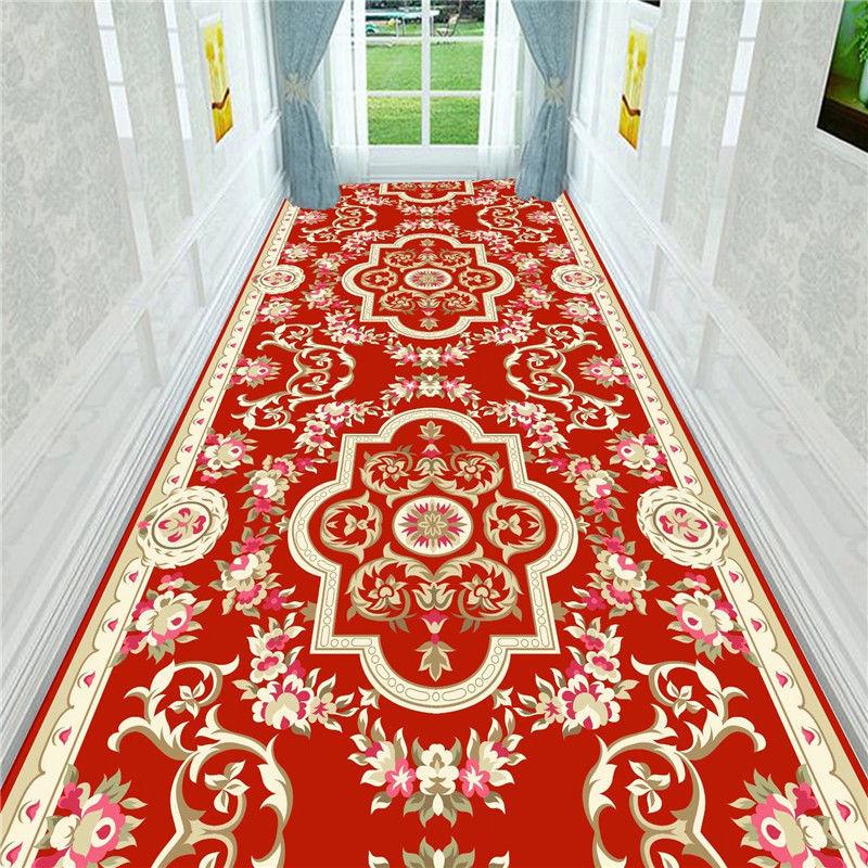 European Corridor Cave Aisle Carpet Entry Porch Can Be Cut Cut Non-slip Mat Bedroom Bedside Blanket Stitching