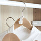 Multi-function Wardrobe Space-saving Hanger Hook Hanger Connector Coat Hook Plastic Closet Stack Hanger Rack Bedroom Storage Wardrobe Organizer