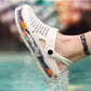 Summer men's casual slippers personality big head sandals anti-skid shoelace heel dual-use sandals