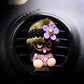 Mini Doll Aroma Diffuser Car Air Conditioning Outlet Plug-in Creative Decoration  Accessories