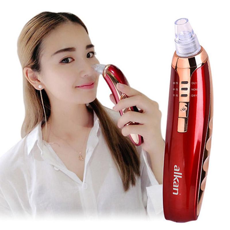 Electric Home Powerful Blackhead Remover Facial Beauty Device Acne Microcrystalline Blackhead Cleansing Device Shrink Facial Pores