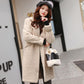 Fashion Noble Mid-length Women's Down Jacket Winter Plus Down Plus Down Thickening Warm White Duck Down Down Jacket