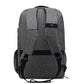 Men's Backpack Waterproof/Large Capacity /USB Charging Laptop Backpack 17 Inch School Bag for Boy Nylon/Canvas Black/Gray PS-501