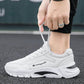 Plus Size 39-44 Summer Men Mesh Sneakers Anti-Slippery Deodorant Breathable Basketball Running Shoes Non-slip Wear-resistant Comfortable Shoes