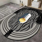 Bathroom Floor Mats Toilet Absorbent Floor Mats Modern Household Net Red Mats Toilet Door Entry Mats 50*80cm