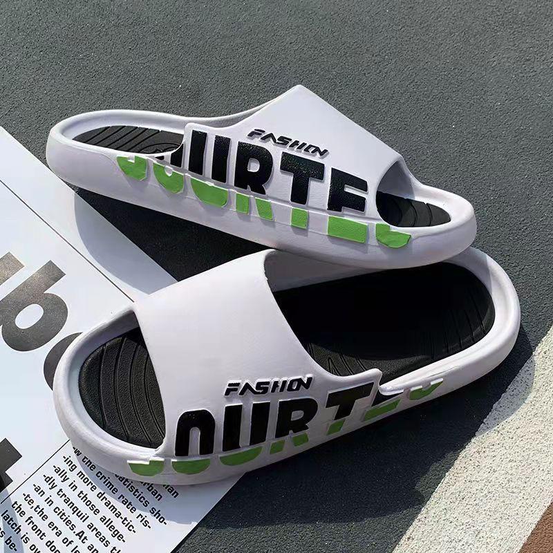 Men's Slippers Step on Shit Feeling Summer Thick Bottom Non-slip Home Indoor Couples Home EVA Slippers Men Wear Sandals and Slippers