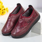 Cotton Shoes Women's Warm and Comfortable Leather Shoes Flat-soled Non-slip Soft-soled Waterproof Winter Shoes