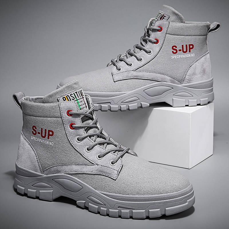 Super Warm Men Winter Boots Suede Snow Boots Male Warm Lace Up Casual Shoes Man Fashion Ankle Boot