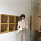 Pofulove Women Turtleneck Hit Color Sweater Long-sleeved Knitted Bottoming Shirt Autumn Winter