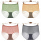 4PCS Ice Silk Seamless Underwear Ladies Cotton Antibacterial Crotch Student Girl Summer Ultra-thin Briefs Head Breathable Sexy Underwear Bottoms