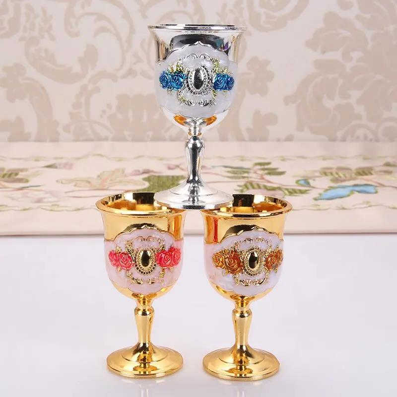 Drinks Cup Wine Cup Drink Retro Creative 20~30ml Gold European Style New Durable