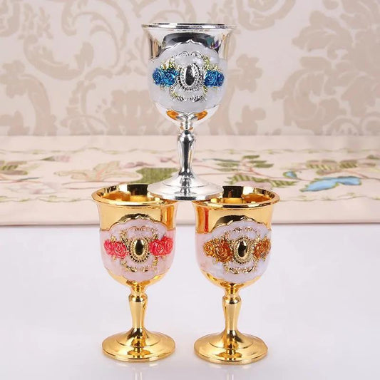 Drinks Cup Wine Cup Drink Retro Creative 20~30ml Gold European Style New Durable