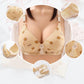 Autumn and Winter Thin Section Large Size Gathered Bra Printing Sexy Sweet Style Breathable No Steel Ring Bra