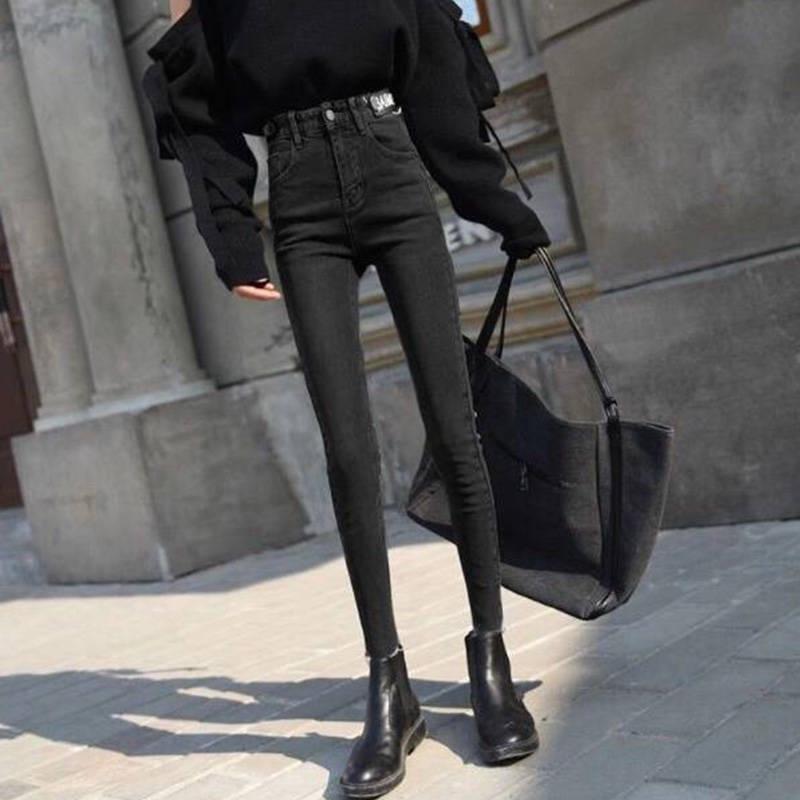 Jeans Female Denim Pants Womens Jeans Stretch Bottoms Skinny Pants for Women Trousers