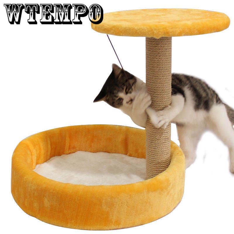 Cat Climbing Frame Cat Post Tree Pole Furniture Gym House Toy Cat Jumping Platform
