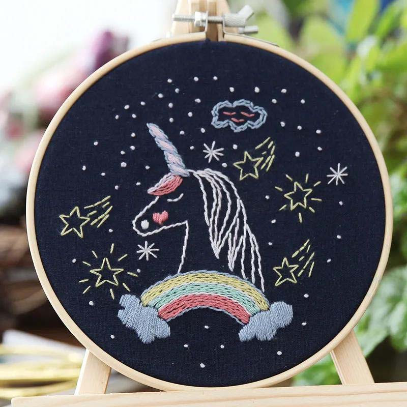Three-dimensional Embroidery Diy Student Handmade Creative Adult Material Package French Ribbon Embroidery Su Embroidery Beginner Kit