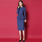 Winter Thick Two-piece Women Knitted Dress Over Knee Long Sweater Suit Autumn Bow Skirt