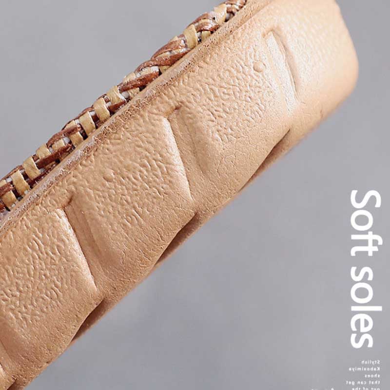 Summer Subgrass Woven Sandals and Slippers Ladies Linen Slippers Home Indoor Non-slip Floor Thick Bottom