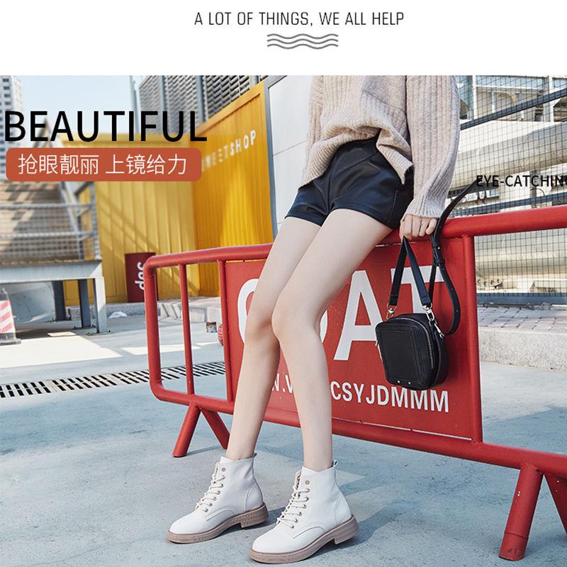 Fashion Ankle Boots Autumn Winter Ankle Boots Women Boots Work Shoes Round Toe Lace-Up Women Shoes