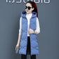 Korean Version of Slim Down Cotton Women's Vest Mid-length Fashion Vest Winter
