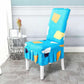 Chair Cover Universal Backrest Cover Stool Seat Fabric Home Dining Chair Cushion Cover Elastic One-piece Chair Cover