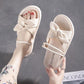 Summer Collocation Skirt Sandals Fairy Style Fashion Student Platform Roman Flats