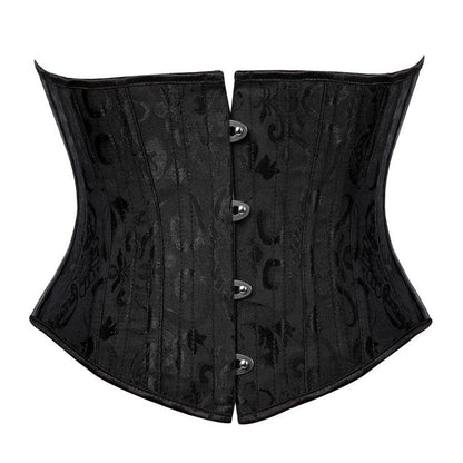 Corset Dobby Waist Trainer Cincher Bustier Top Corselet Sexy Lacing-up Slimming Underwear Lingerie