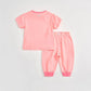 Girls Summer Suit Korean Style Western Style Children's Short-sleeved Pants Thin Two-piece Baby Girl Summer Clothes