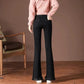 Slim Flared Denim Pants Women's Plus Size Denim Jeans Trousers Summer High Waist Sliming Fit Loose Tassel Denim Pants
