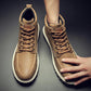 Autumn Martin Boots Men's Boots Men's Work Shoes Military Boots British High Top Shoes Men's Boots