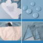 Apron Women's Waterproof and Oil-proof Kitchen Household Hand-wiping Cute Cartoon Cooking Work Men's and Women's Aprons