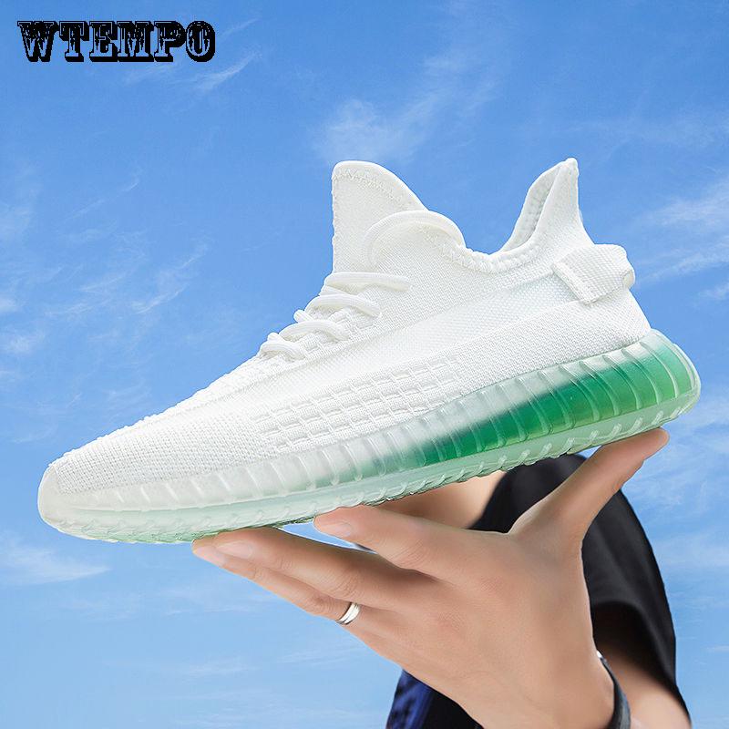 Net Breathable Coconut Shoes Casual Summer Sports Running Shoes Men