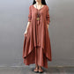 Length To Ankle Women's Summer Dress Long Sleeve Solid Color Daily Wear Dating Holiday