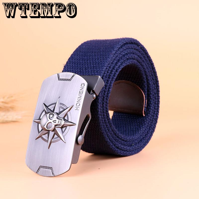Belt outdoor tactical belt men&women high quality canvas belts for jeans male luxury casual straps