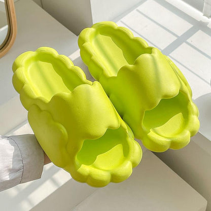 Soft Slippers Women's Summer Home Indoor Thick-bottomed Bathroom Bath Non-slip Couples Household Feces Sense Sandals and Slippers Men