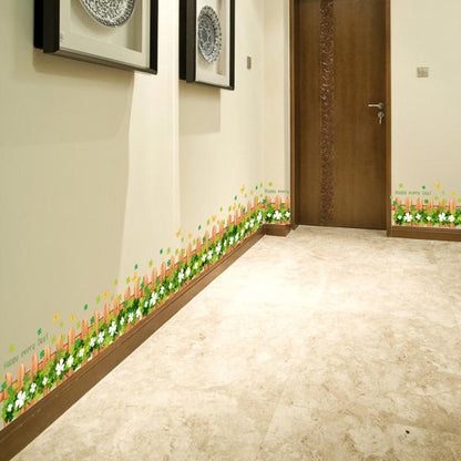 Removable baseboard wall sticker living room bedroom decoration bathroom corner waist line