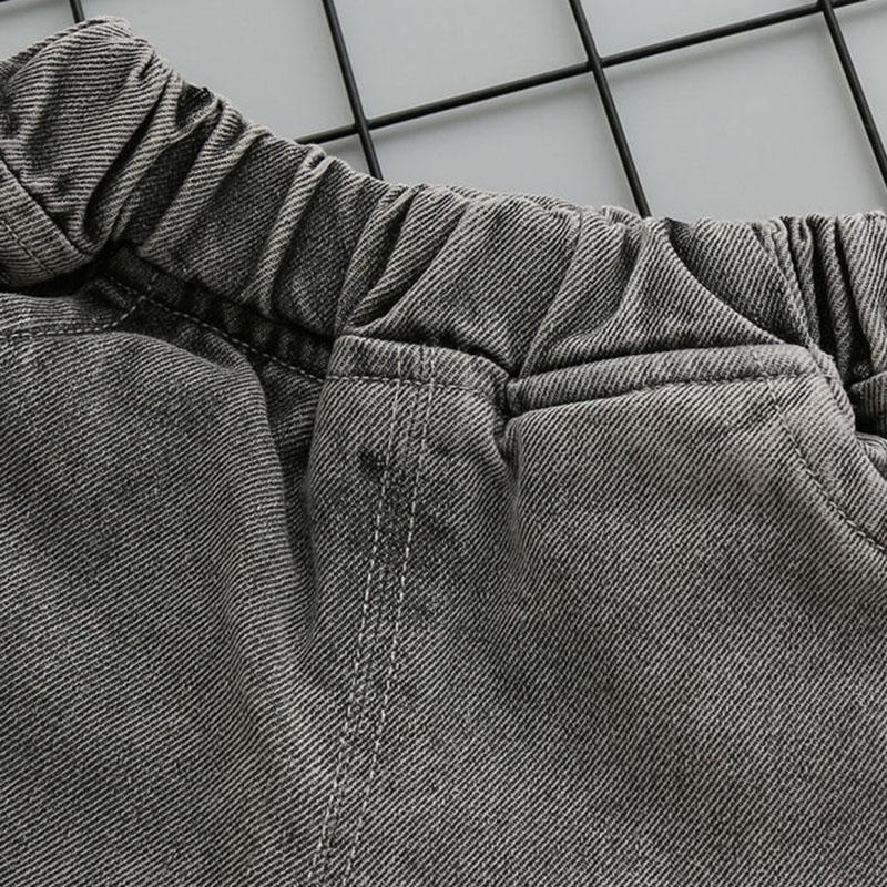 Children's Jeans Harem Pants Boys and Girls Loose Pants Spring and Autumn Outerwear Casual Pants Printed Jeans