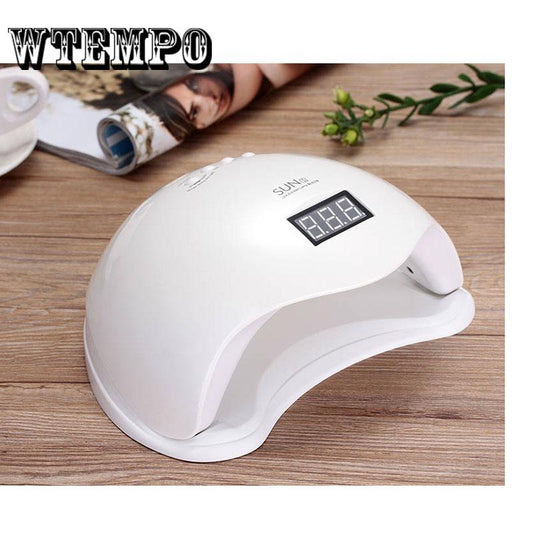 48w Nail Phototherapy Machine Dryer Quickdrying Led Nail Lamp Beginner Shop Induction Nail Lamp SUN5