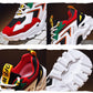 Clunky Shoes for Men Lace Up Thick Sneakers Increase High Anti-slip Casual Sports Shoes for Lovers