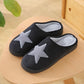 Winter Lovers Thicken Plus Velvet Home Cotton Slippers Non-slip Warm Shoes