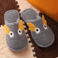 Cotton Slippers Men and Women Winter Cute Warm Couple Plush Non-slip Waterproof Slippers
